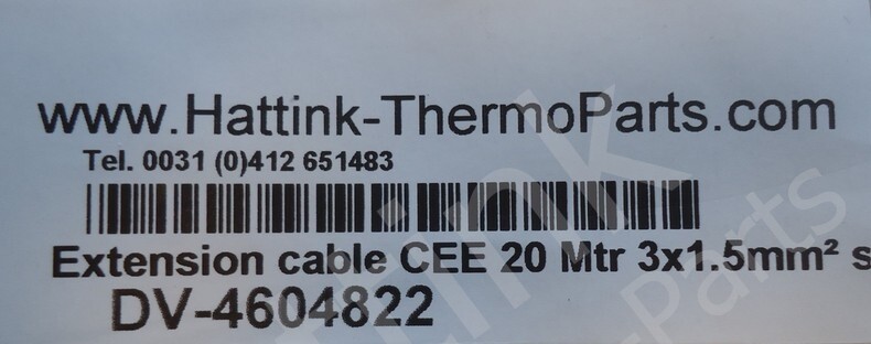CEE verlengsnoer 3 x 1.5mm H07RN-F - 20 meter